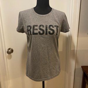 Women's Resist T-Shirt, Grey, Size Medium
